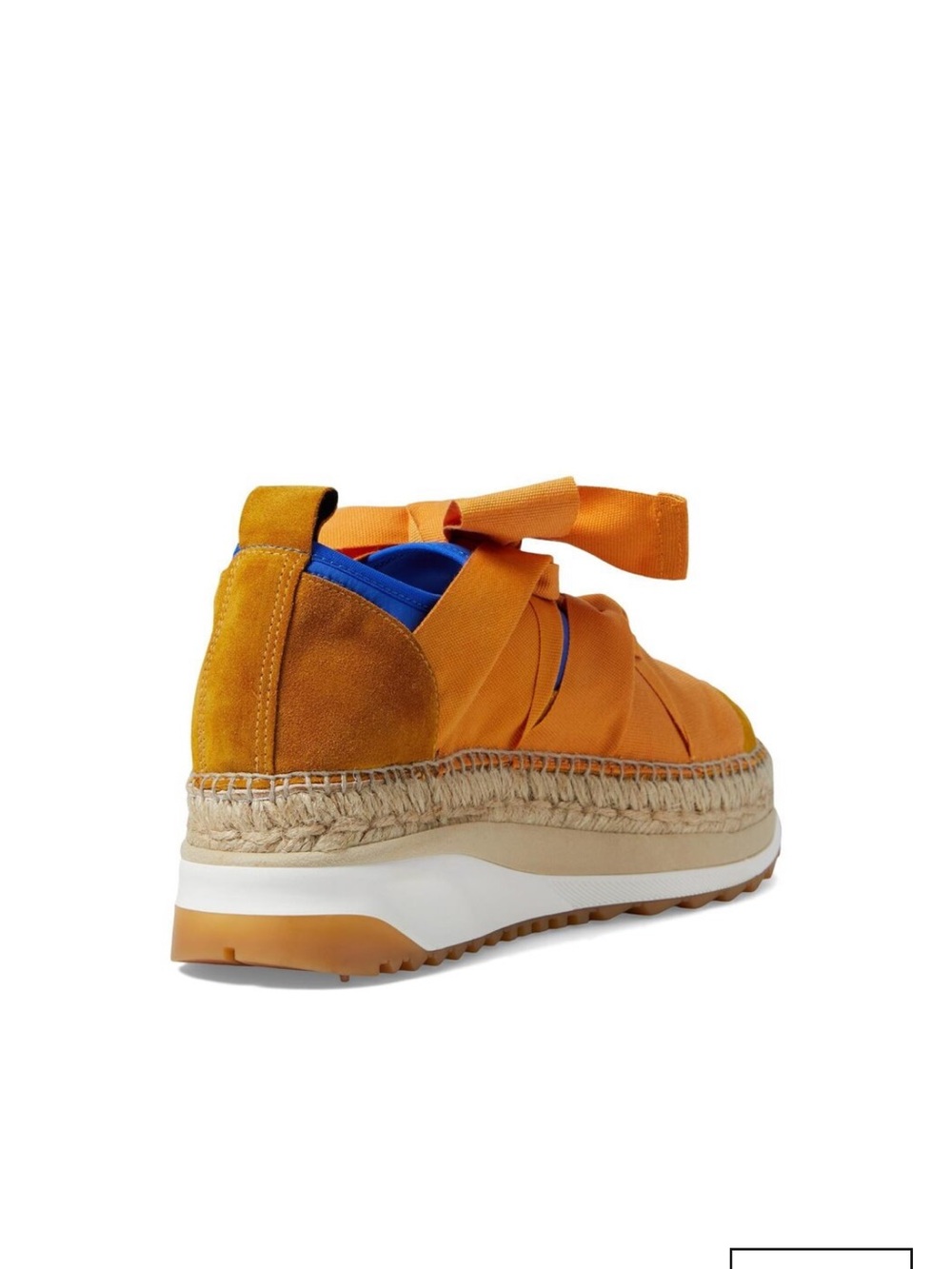 Chapman espadrille sneaker electric blue